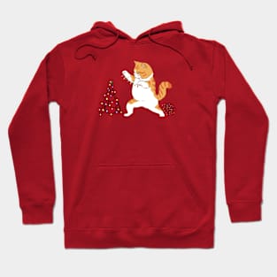 Christmas Cat Hoodie